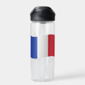 Franse wapenschild, vlag, Frankrijk Waterfles (Achterkant)