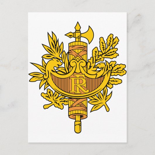 franse wapenstilstand briefkaart (Voorkant)