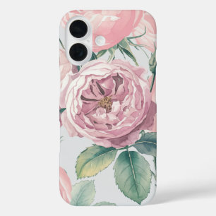 Franse waterverfrozen patroon iPhone hoesje