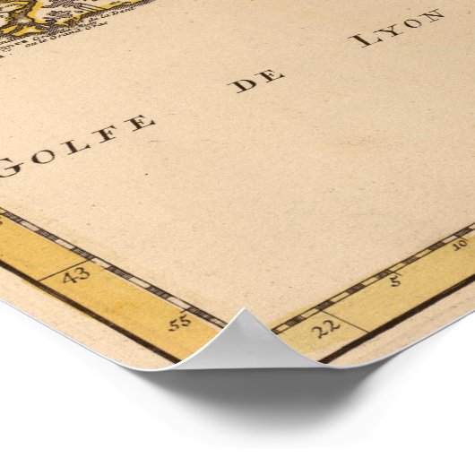 Franse wegen poster (Hoek)