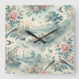 Franse werkplaats Vierkante Klok