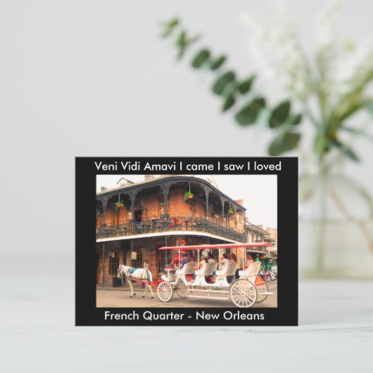 Franse Wijk - Ansichtkaart Briefkaart (Staand voorkant)