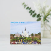 Franse Wijk, New Orleans Briefkaart (Staand voorkant)