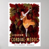  FRANSE WIJN 1908 POSTER (Voorkant)