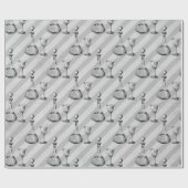 Franse wijn Cadeaupapier (Vlak)