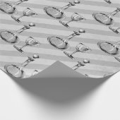 Franse wijn Cadeaupapier (Hoek)