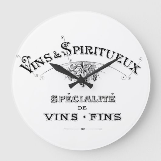 Franse wijn en gedistilleerde dranken Grote Klok (Voorkant)