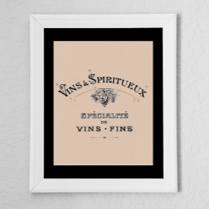 Franse wijn Poster
