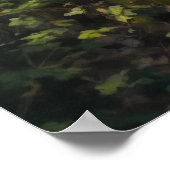 Franse wijngaard Landscape Art Print Poster (Hoek)