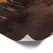 Franse wijngaard Landscape Art Print Poster (Hoek)