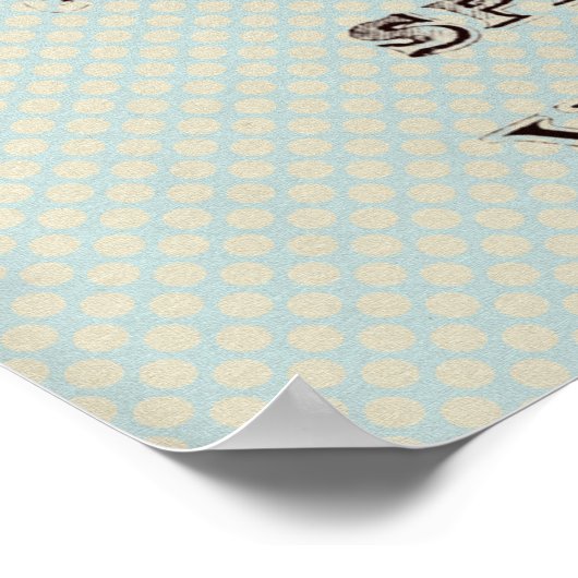 Franse wijntypografie Poster (Hoek)