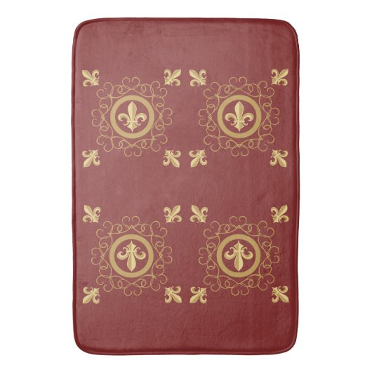 Franse Wine Bath Mat (Voorkant Verticaal)