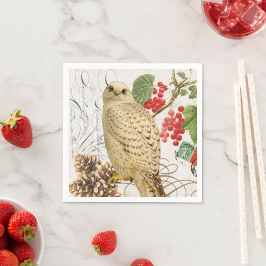  Franse winteruil Servetten (Insitu)