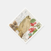 Franse winteruil Servetten (Hoek)