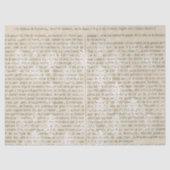 Franse  witte schade Newsprint ontkoppeling Tissuepapier (Voorkant)