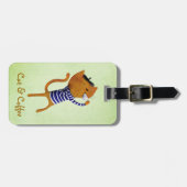 Franse wolk bagagelabel (Voorkant horizontaal)