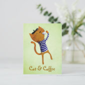 Franse wolk briefkaart (Staand voorkant)