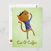 Franse wolk briefkaart (Voorkant / Achterkant)