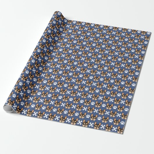 Franse Wrappings Papier (Uitgerold)