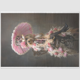  Franse Yorkie Decoupage Tissuepapier