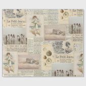  Franse zeebodem Cadeaupapier (Vlak)