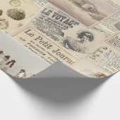  Franse zeebodem Cadeaupapier (Hoek)