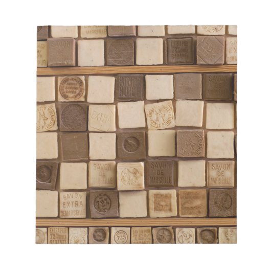 Franse zeep notitieblok (Voorkant)