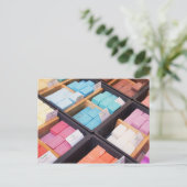 Franse zeep uit de provincie Frankrijk Briefkaart (Staand voorkant)