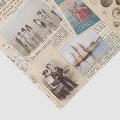  Franse zeewegkinderen collage Tissuepapier