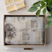  Franse zeewegkinderen collage Tissuepapier