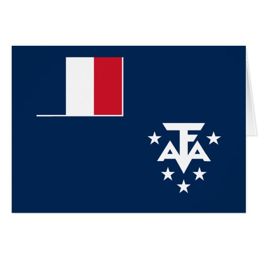 Franse Zuidelijke Antarctische Landen (Voorkant Horizontaal)