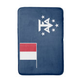 Franse Zuidelijke Antarctische Landen Badmat (Voorkant Verticaal)