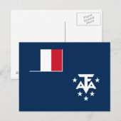 Franse Zuidelijke Antarctische Landen Briefkaart (Voorkant / Achterkant)
