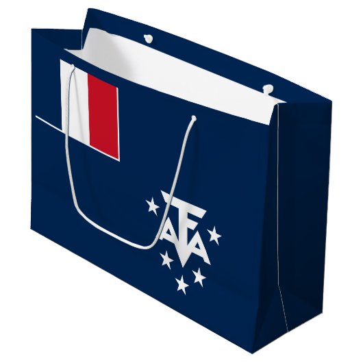 Franse Zuidelijke Antarctische Landen Groot Cadeauzakje (Voorkant Gekanteld)