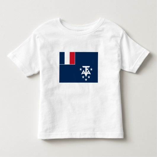 Franse Zuidelijke Antarctische Landen Kinder Shirts (Voorkant)