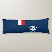 Franse Zuidelijke Antarctische Landen Lichaamskussen (Achterkant)