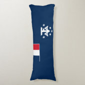 Franse Zuidelijke Antarctische Landen Lichaamskussen (Voorkant Verticaal)