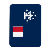 Franse Zuidelijke Antarctische Landen Magneet (Verticaal)