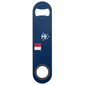 Franse Zuidelijke Antarctische Landen Speed Flessenopener (Achterkant)