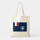 Franse Zuidelijke Antarctische Landen Tote Bag (Achterkant)