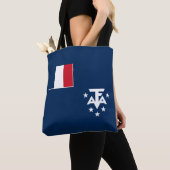 Franse Zuidelijke Antarctische Landen Tote Bag (Dichtbij)