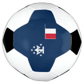 Franse Zuidelijke Antarctische Landen Voetbal (Gedraaid)