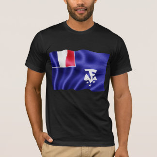 Franse Zuidelijke Antarctische Landen - Waveren T-shirt