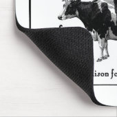  Franse zuivelfabriek met  Koe Muismat (Hoek)