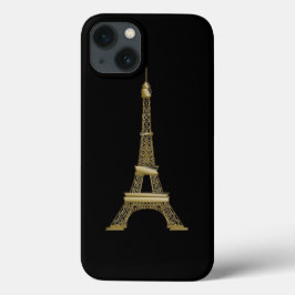 Franse zwarte & goudoliefabrikant Case-Mate iPhone case