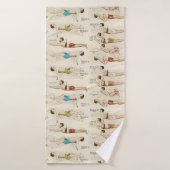  Franse zwemmers Badhanddoek (Badhanddoek)