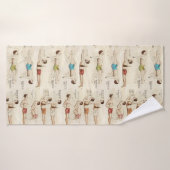 Franse zwemmers Badhanddoek (Badhanddoek)