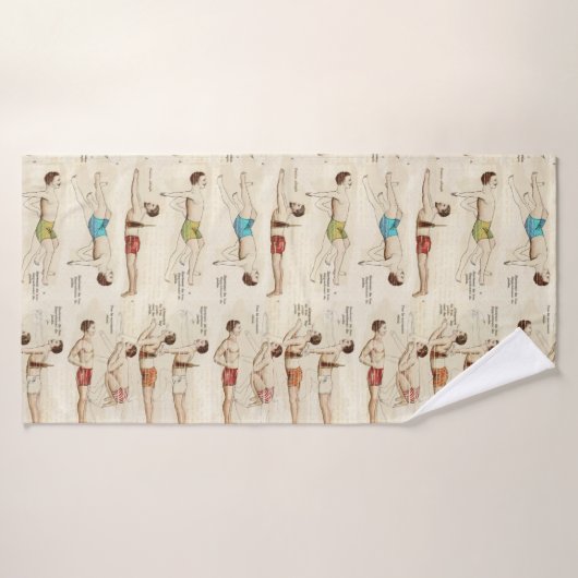  Franse zwemmers Badhanddoek (Badhanddoek)