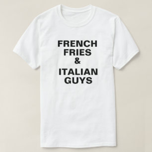 Fransen en Italiaanse jongens T-shirt