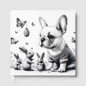 Fransen en konijnen gastenboek (Voorkant)